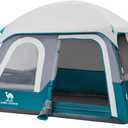 CAMEL CROWN 4/6 Person Tent Waterproof Lightweight Portable Backpacking Tent for Outdoor Camping Hiking (Steel Blue)