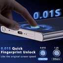 YWXTW 2 Pack Matte Screen Protector for Samsung Galaxy S24 Ultra + 1 Set Camera Lens Protector, [Smooth as Silk] [Fingerprint Unlocking] Anti Glare Anti Fingerprint Tempered Glass Screen Protector, Bubble Free