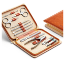 MR.GREEN Manicure Set 12 in 1 Multi-Function Nail Clippers Personal Care Tool Kits Stainless Steel Pedicure Sets with Leather Case Idea Gift (12Pcs Set)