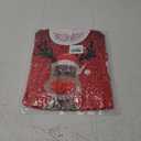 LEEy-world Family Christmas Pajamas Matching Sets Kids Child Merry Christmas Deer Print Long Sleeve Tops and Pants 2PC Set Outfirs Family Matching Pajamas Sleepwear Red,6 years