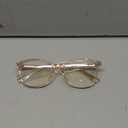 Madison Avenue Blue Light Blocking Glasses Anti Eyestrain UV Glare Blue Light Glasses for Women TV Phone Computer Gaming Eyeglasses Liberty (Crystal Brown)