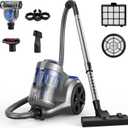 Aspiron 1700W Canister Vacuum Cleaner, 45Kpa Bagless Vacuum Cleaner
