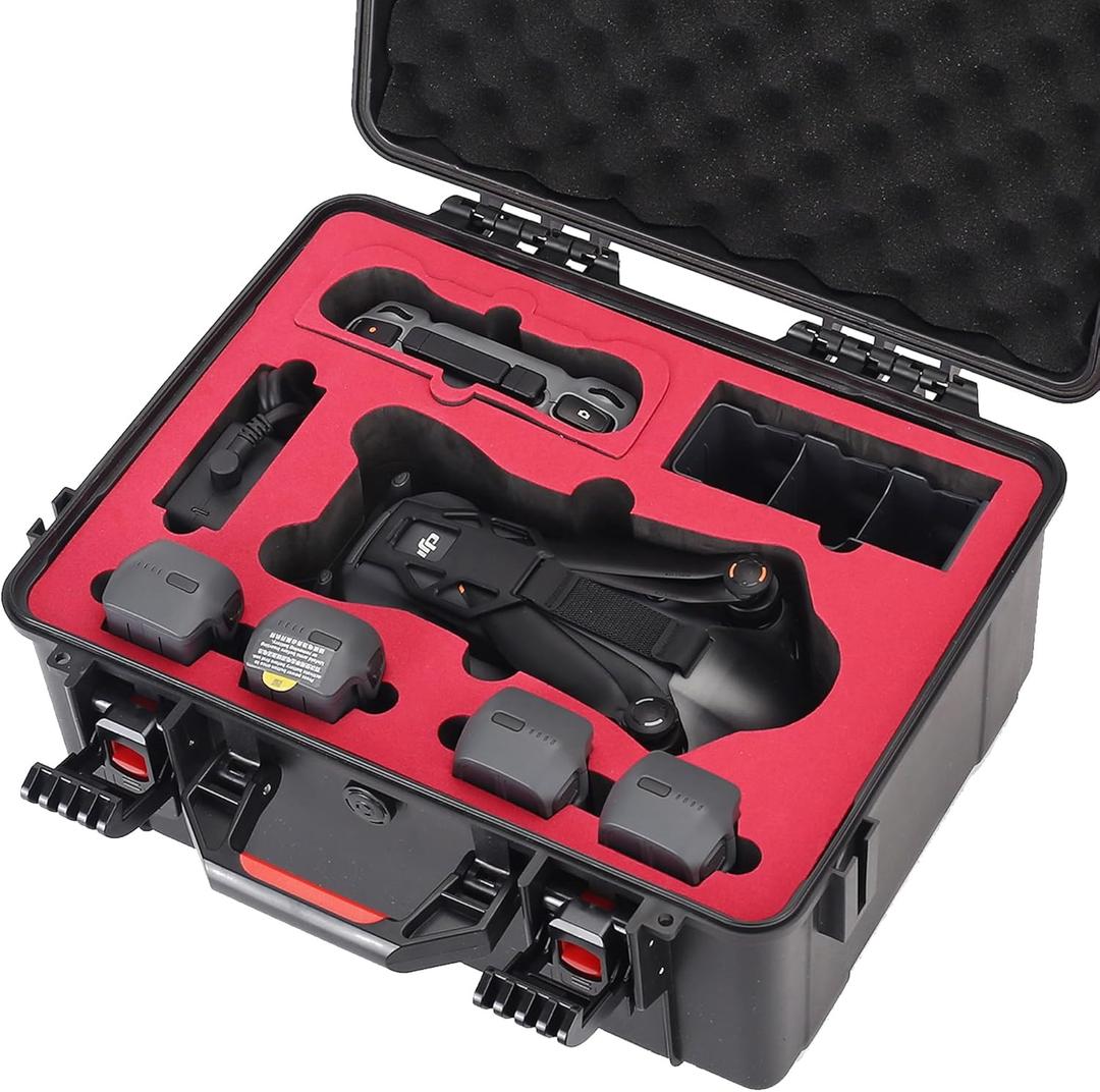 Professional Mavic 4 Pro Hard Case, Waterproof Travel Carrying Case Bag for DJI Mavic 4 Pro Creator/Fly More Combo, Fits for DJI RC Pro 2/ RC 2 Remote & Accessories