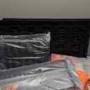 Nerf Elite Blaster Rack - Storage for up to Six Blasters, Including Shelving and Drawers Accessories, Orange and Black