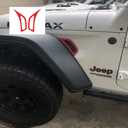 for Jeep JL Air Conditioner Outlet Vent Trim for 2018 2019 Jeep JL Wrangler Unlimited Red 2PCS