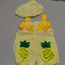 SUNNY PIGGY Baby Girl Clothes Infant Sleeveless Jumpsuit One Piece Romper Newborn Overalls Outfits Bodysuit with Hat (3-6 Months, Green)