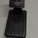 Cell Phone Stand with Wireless Bluetooth Speaker and Anti-Slip Base HD Surround Sound Perfect for Home and Outdoors with Bluetooth Speaker for Desk Compatible with iPhone/ipad/Samsung Galaxy (Black)