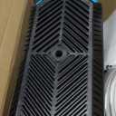 POPOSOAP 30W Solar Pond Filter with Fountain Pump, Pond Filters for Outdoor Ponds with 430GPH Pond Pump & 4 Fountain Heads and 6.5Ft PVC Tubing for Garden Water Features Waterfall Koi Pond