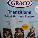 Graco Tranzitions 3-in-1 Harness Booster Car Seat, Forward Facing Car Seat, Highback, to Backless Booster, Proof, Mfg date: 03-16-26
