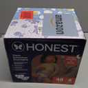 The Honest Company Comfort Dry Overnight Diapers, Up to 12 Hours Protection, Hypoallergenic, Cozy Cloud + Star Signs, Club Box Size 4 (2237 lbs), 48 Count