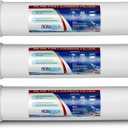 T33 Inline Coconut Grade Activated Carbon Pre/Post Membrane Filter for Taste and Odor Reduction WELL-MATCHED with AICRO, K2533JJ, FT15, IC-100A (Set of 3)