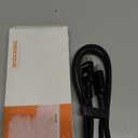 Snowkids 8K HDMI 2.1 Cable 3.3 ft, Non-Slip Nylon Braided, 48Gbps Ultra High-Speed HDMI Cables Cord, 10K 8K@60Hz, 4K@120Hz Compatible for TV/PS-5/X-box/Projector/Sound System & More (Black)