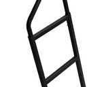 Traxion 5-100 Pickup Truck Tailgate Ladder, Fits Most 28–42 in. Tailgates, 300 lb Total Weight Capacity, Black