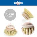 Kchenprofi 2-Pack Replacement Brush Refill for Classic Dish Washing Brush
