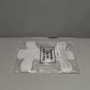 16 Pcs Precut Kinesiology Tape for Ankle Cotton Breathable Elastic Athletic Tape Pain Relief Minimize Ankle Sprain Provides Support and Stability for Ligament and Muscle Marathon Use(Black)