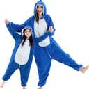 Unisex Adult Children Animal Onesie Pajamas Halloween Cosplay Costume Sleepwear Size: 9-10 Years