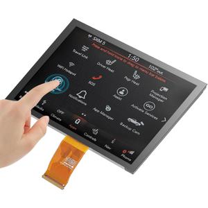 8.4" Uconnect Touch Screen 4C UAQ LCD Monitor Radio Navigation Compatible for Jeep Dodge RAM Chrysler 2017-2021 Radio Navigation New OEM Replace LA084X01(SL)(02) 8.4" Uconnect Touch Screen 4C UAQ LCD Monitor Radio Navigation Compatible for Jeep Dodge RAM Chrysler 2017-2021 Radio Navigation New OEM Replace LA084X01(SL)(02)