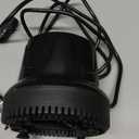 Hygger 660 GPH Submersible Aquarium Water Pump - Black Metal, Ideal for Fish Tank, Pond, Fountain & Hydroponic Systems