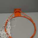GoSports Regulation 18" Steel Basketball Rim - Choose from Fixed or Breakaway - Use for Replacement or Garage Mount