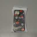 2 x XIMIZU Case for Google Pixel 7 Pro Halloween Ghost Pumpkin Designed,Black Matte Soft Slim Fit TPU Anti-Scratch Shockproof Protective Cover Phone Case for Google Pixel 7 Pro (pumpkin spider web)