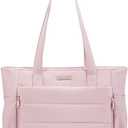 NISHEL Travel Puffy Tote Bag For Women, Ultra-Lightweight Large Tote Purse For Office Day And a Short Weekend Getaway