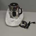 All-Clad Stainless Steel Kettle 1.5 Liter Keep Warm Function 1500 Watts Adjustable Temperature, Safe to Touch, Fast Boiling, Silver