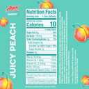 Alani Nu JUICY PEACH, Sugar Free, Low Calorie Energy Drinks, 200mg Caffeine, Biotin, B Vitamins, Zero Sugar, 10 Calories, 12 Fl Oz Cans, 12 Pack