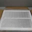 14"W x 20"H [Duct Opening Size] Steel Return Air Grille, Air Return Vent Cover for Ceiling and Sidewall - HVAC Air Vent Covers - [Outer Dimensions: 15.75"W x 21.75"H]