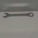 uxcell Thin Combination Wrench with Offset 6-Point End and Angled Open End, Metric Mirror-Chrome Plated High Carbon Steel, for Household Repairs, 24mm