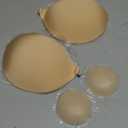 Niidor Adhesive Bra Strapless Sticky Invisible Push up Silicone Bra for Backless Dress