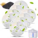 8 Pack Cat Fountain Filters,Pet Water Fountain Replacement Filters for 84oz/2.5L Cat Water Fountain