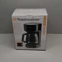Toastmaster 12-Cup Digital Touchscreen Drip Coffee Maker - Programmable Automatic Coffee Machine - Kitchen Appliance with Keep Warm Setting