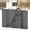 RV Screen Door Protector for Dog, Universal Camper Entry Screen Door Grille, 22-31.5 inches