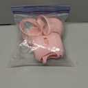 4 Pack Silicone Sleeves for Avent Natural Glass Baby Bottles, Anti Breakage Baby Bottle Holder, Compatible with Philips Avent Glass Natural Baby Bottle, BPA Free (Pink, 4 OZ)