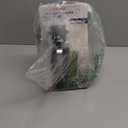 Casabella Sink Sider Solo Kitchen Soap Pump and Sponge Caddy, Black/Chrome - 2-in-1 Soap and Sponge Caddy, One-Hand Soap Dispensing, Ergonomic Design, Easy to Refill and Clean, Efficient Size