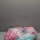 VOFiTNY Gymnastics Tumbling Equipment Air Barrel Inflatable Octagon Tumbler Roller Back-bend Trainer Cheerleading Without Pump (3.3'L x 2'D, Pink/Mint nopump)