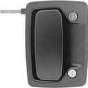 TriMark RV Door Handle 36285-02 for motorhomes and Campers fits PTL RV Doors - Exterior Handle with Hardware only - RV Outside Door Handle with Full Length deadbolt