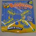 Fun Boomerang - Kids Outdoor Flying Disc Game - Soft & Easy to Use - Birthday Gifts for Boys & Girls All Ages - Best Boy Gifts for 6 7 8 9 10 Year Old Boys + 2025 Top Toys for Age 8-12 Boy Gift Ideas 