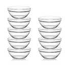Sweejar 5.5 inch Glass Soup Bowls Set, 20 oz Cereal Bowls, Bowls Set for Cereal Soup Salad Pasta Rice Oatmeal, 9 pack