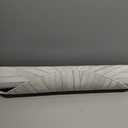 Circle Stripe Hairon Cowhide Leather Rug - Unique and Luxurious Floor Accent (White_10x10)