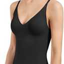 Women's Fit Camisole with Built in Bra - Spaghetti Straps Camis Tank,M