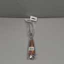 2pcs Palette Knife Painting Tool 1.18" x 0.39" Stainless Steel Teardrop Blade 7.09" Length Spatula Painting Pallet Knives with Hole Beech Wood Handle for Acrylic Canvas, Red/Silver