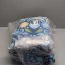 8x10 Area Rugs for Living Room, Washable Rug Floral Vintage Rugs for Bedroom Non Slip Low Pile Large Blue Boho Carpet Indoor Kitchen Dining Room Office Playroom Floor Mat