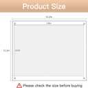 Kalami 11x14 Acrylic Wall Mount Picture Frame Self Adhesive, No Drill Holes Floating Frameless Clear Photo Frame for Diploma Certificate Degree Document Display Gallery Wall-Full Frame is 12x15