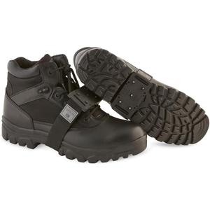 K1 Mid-Sole Ice Cleats for Men & Women - Rotatable Traction Aids For Winter Snow - Low Profile - Black