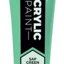 Zieler Sap Green Premium Acrylic Paint, 120ml tube