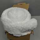 Bedsure GentleSoft Sherpa Fleece Throw Blanket Twin Size for Couch - Thick and Warm, Soft Fuzzy Plush Twin Blanket for Winter, Cream, 60x80 Inches