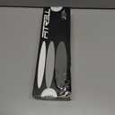 FITRELL 6 Pack Men's Ankle Running Socks Low Cut Cushioned Athletic Sports Socks 7-9/9-12/12-15 (Black)