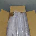 Prestee Set of 200 Plastic Champagne Flutes - Clear Champagne Glasses for Parties, Weddings, Events - 4.5 oz Disposable Drinkware - Elegant Stemware for Toasts Cocktails Mimosas (200 Count (Pack of 1))