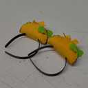 Beistle Taco Headbands, Set of 2 Festive Headwear for Taco-Tuesday, Cinco De Mayo, Mexican Fiesta Party Supplies